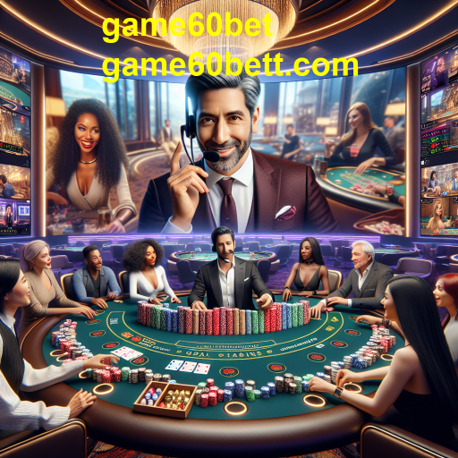Descubra a Experiência do Cassino Ao Vivo no game60bet